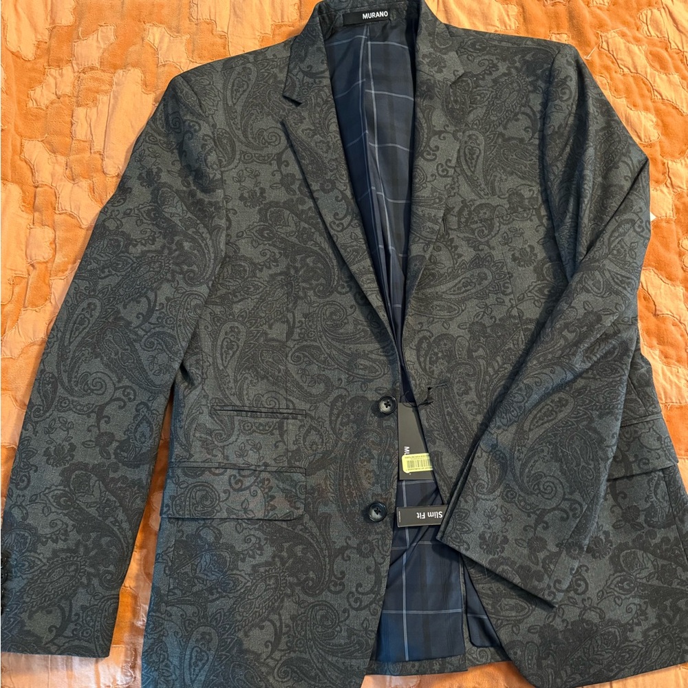 Murano Men's Paisley Blazer